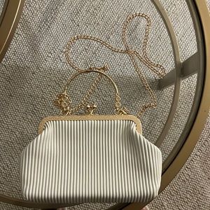 White Bridal Purse - Like New